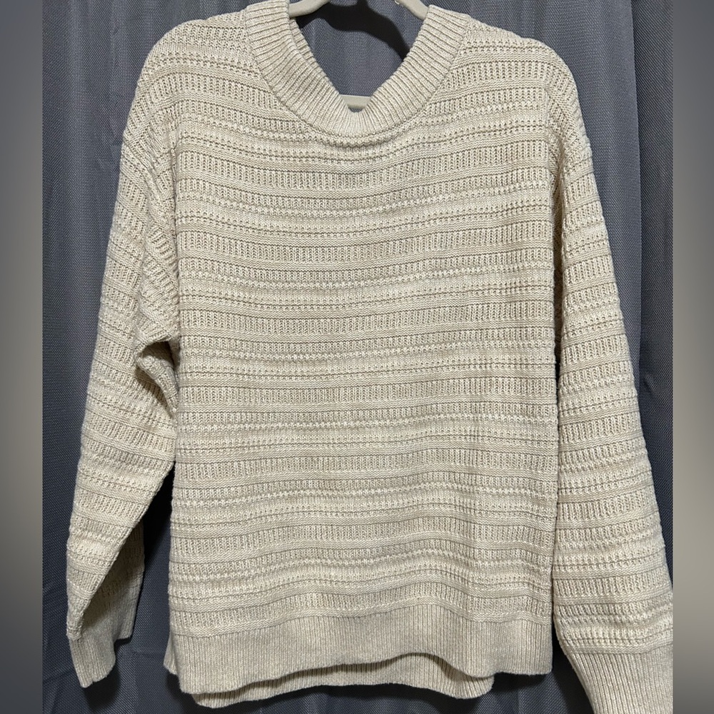 Women’s Cream Knit Sweater